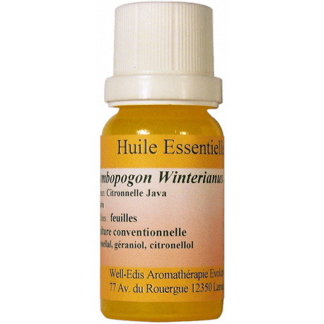 Huile Essentielle de Citronelle Java 12ml