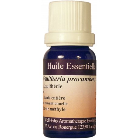 Huile Essentielle de Gaulthérie de Chine 12ml