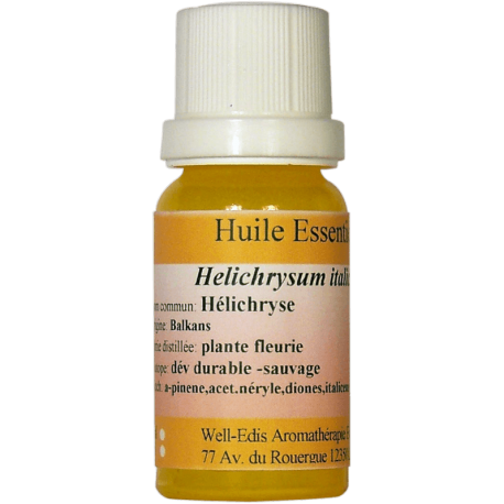 Huile Essentielle d'Helichryse des Balkans 12ml