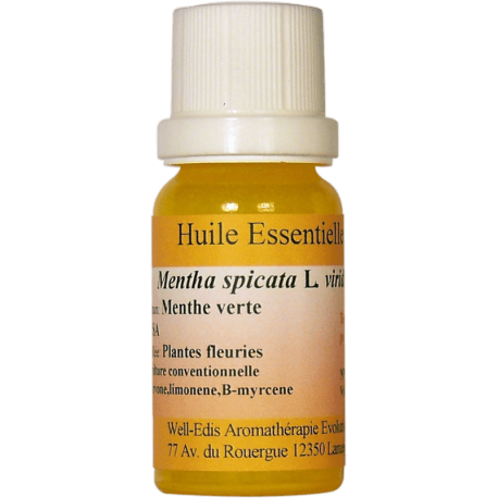 Huile Essentielle de Menthe verte 12ml